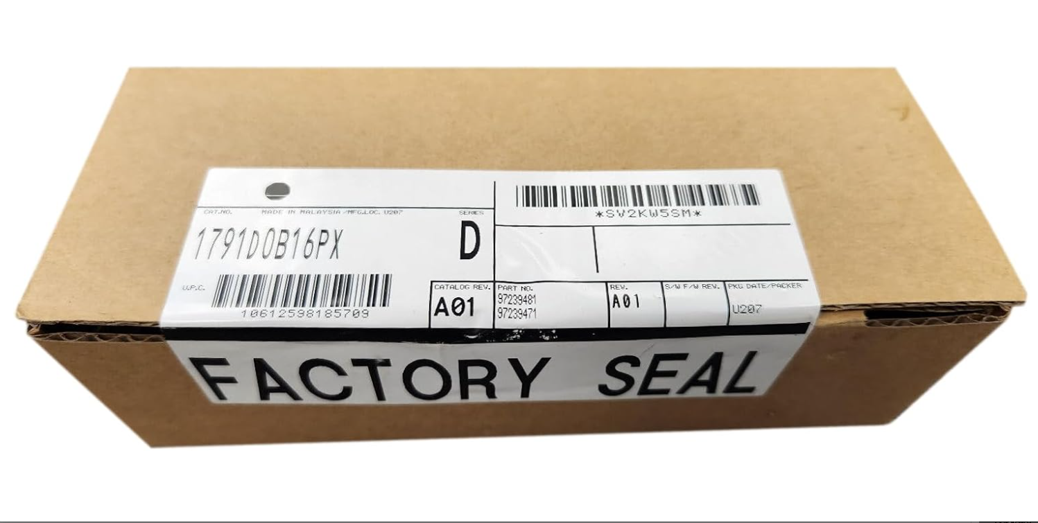 Allen-Bradley 1791D-0B16PX CompactBlock I/O Module – 16 Source Outputs DeviceNet 24 V DC