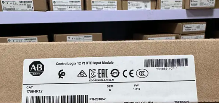 Allen-Bradley 1756-IR12 ControlLogix RTD Input Module – 12-Point Non-Isolated Temperature Input