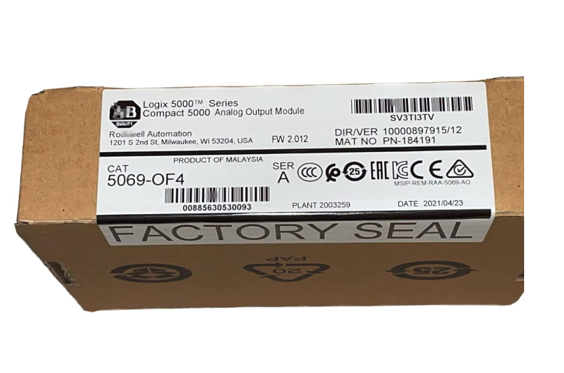 Allen-Bradley 5069-OF4 Compact 5000 Analog Output Module – 4-Channel Current/Voltage Output